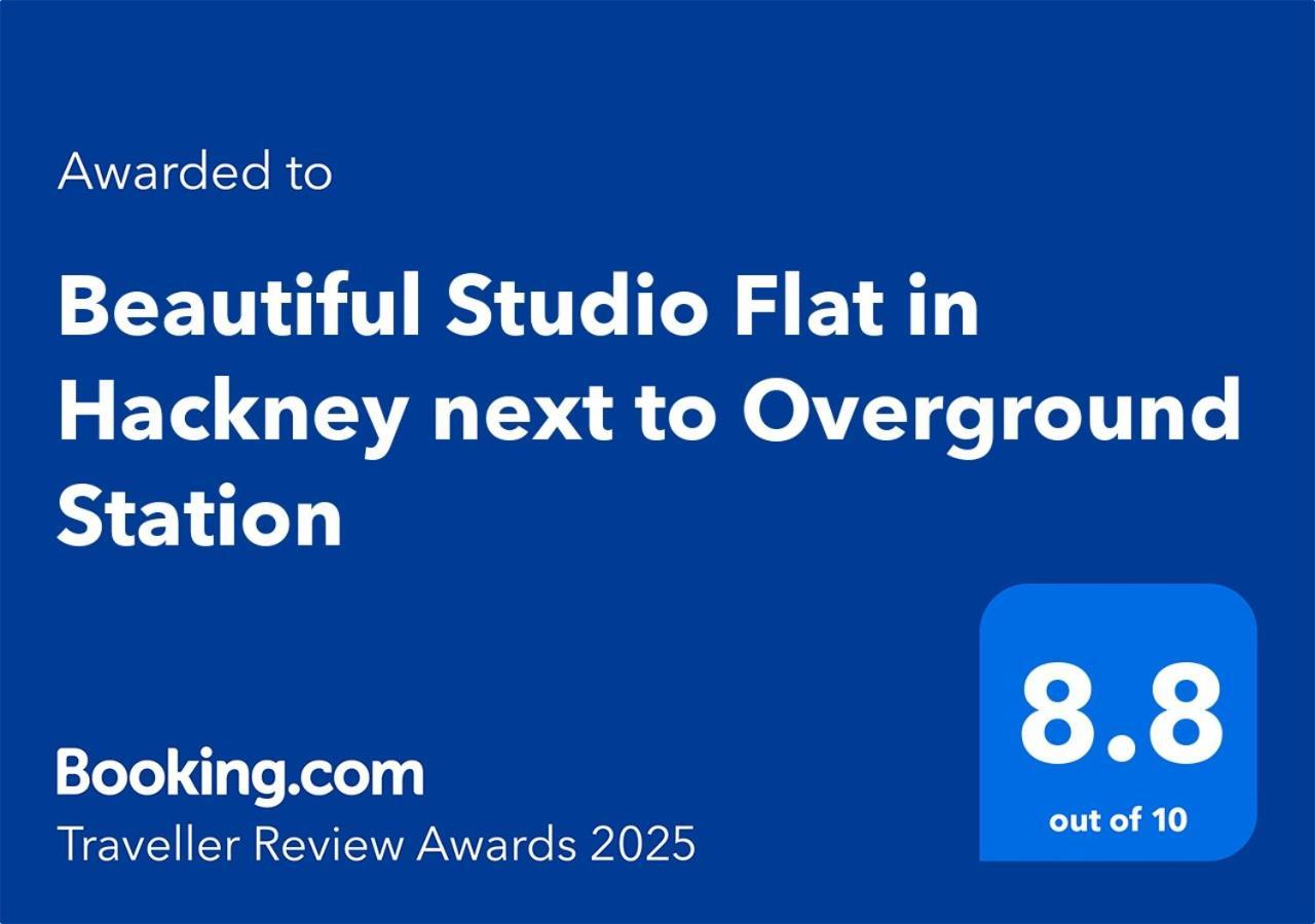 Beautiful Studio Flat In Hackney Next To Overground Station Λονδίνο Εξωτερικό φωτογραφία